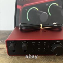 Focusrite Scarlett 2i2 Recording Interface 4th Generation Brand New