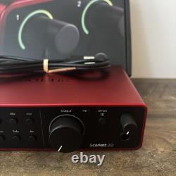 Focusrite Scarlett 2i2 Recording Interface 4th Generation Brand New