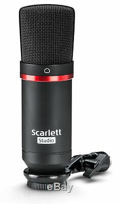 Focusrite Scarlett 2i2 Studio 2nd Gen USB Audio Interface Studio Recording Pack