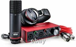 Focusrite Scarlett 2i2 Studio 3rd Gen 2x2 USB Audio Interface Bundle