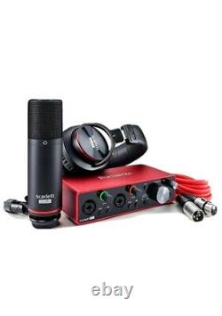 Focusrite Scarlett 2i2 Studio 3rd Gen USB Audio Interface + Ableton & Pro Tools