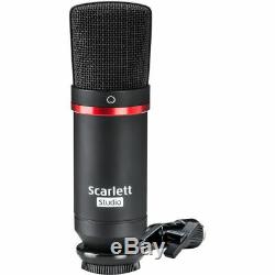 Focusrite Scarlett 2i2 Studio USB Audio Interface and Recording Bundle