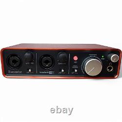 Focusrite Scarlett 2i2 USB Audio Interface (1st Gen) Excellent