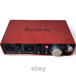 Focusrite Scarlett 2i2 USB Audio Interface (1st Gen) Excellent