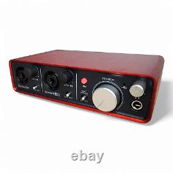 Focusrite Scarlett 2i2 USB Audio Interface (1st Gen) Excellent & Boxed