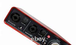 Focusrite Scarlett 2i2 USB Audio Interface (1st Gen) Excellent & Boxed