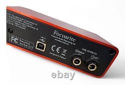 Focusrite Scarlett 2i2 USB Audio Interface (1st Gen) Excellent & Boxed