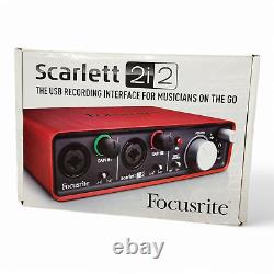 Focusrite Scarlett 2i2 USB Audio Interface (1st Gen) Excellent & Boxed