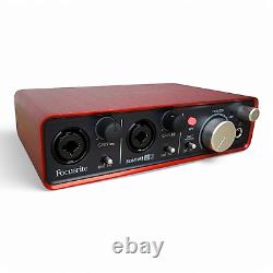 Focusrite Scarlett 2i2 USB Audio Interface (1st Gen) Excellent & Boxed