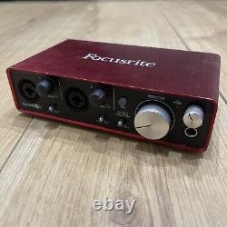 Focusrite Scarlett 2i2 USB Audio Interface, 2nd gen, for Mac + PC