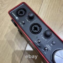 Focusrite Scarlett 2i2 USB Audio Interface, 2nd gen, for Mac + PC