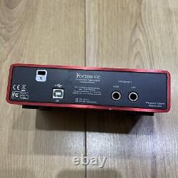 Focusrite Scarlett 2i2 USB Audio Interface, 2nd gen, for Mac + PC