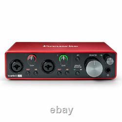 Focusrite Scarlett 2i2 USB Audio Interface 3rd Gen