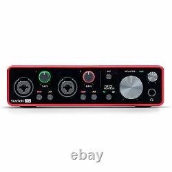 Focusrite Scarlett 2i2 USB Audio Interface 3rd Gen