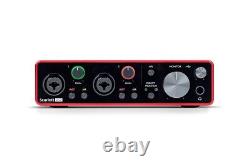 Focusrite Scarlett 2i2 USB Audio Interface, 3rd Gen