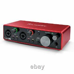 Focusrite Scarlett 2i2 USB Audio Interface 3rd Gen