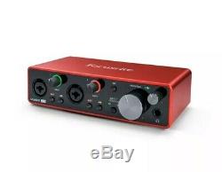 Focusrite Scarlett 2i2 USB Audio Interface, 3rd Gen Ableton Live & Tools Inc