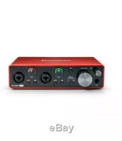 Focusrite Scarlett 2i2 USB Audio Interface, 3rd Gen Ableton Live & Tools Inc