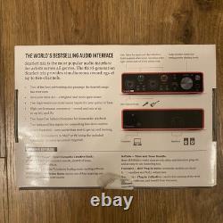 Focusrite Scarlett 2i2 USB Audio Interface 3rd Gen Boxed