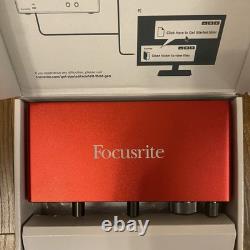 Focusrite Scarlett 2i2 USB Audio Interface 3rd Gen Boxed