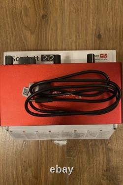 Focusrite Scarlett 2i2 USB Audio Interface 3rd Gen Boxed