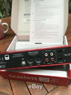 Focusrite Scarlett 2i4 2nd Generation USB Audio Interface