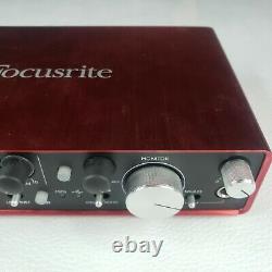 Focusrite Scarlett 2i4 2nd Generation USB Audio Interface FFFA001149-03 Nemke