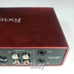 Focusrite Scarlett 2i4 2nd Generation USB Audio Interface FFFA001149-03 Nemke