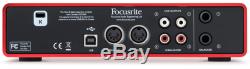 Focusrite Scarlett 2i4 USB Audio Interface with Headphones