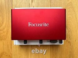 Focusrite Scarlett 4i4 3rd Gen USB Audio Interface 2020 Red / Black