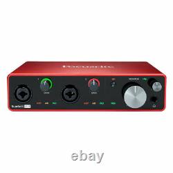 Focusrite Scarlett 4i4 3rd Gen USB Audio Interface + Ableton, Pro Tools & More