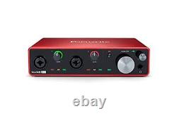 Focusrite Scarlett 4i4 3rd Gen USB Audio Interface for Recording, Songwriting, &