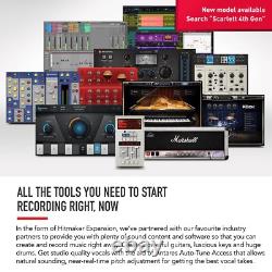 Focusrite Scarlett 4i4 3rd Gen USB Audio Interface for Recording, Songwriting