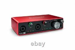 Focusrite Scarlett 4i4 3rd Gen USB Audio Interface with Pro Tools First