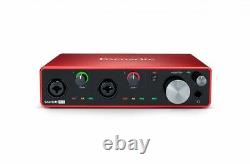 Focusrite Scarlett 4i4 3rd Gen USB Audio Interface with Pro Tools First