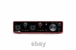 Focusrite Scarlett 4i4 3rd Gen USB Audio Interface with Pro Tools First