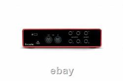 Focusrite Scarlett 4i4 3rd Gen USB Audio Interface with Pro Tools First