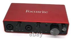 Focusrite Scarlett 4i4 3rd Generation 4x4 USB Audio Interface