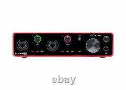 Focusrite Scarlett 4i4 3rd Generation USB Audio Interface