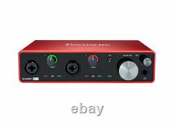 Focusrite Scarlett 4i4 3rd Generation USB Audio Interface