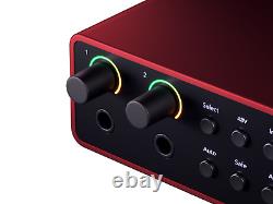 Focusrite Scarlett 4i4 4th Gen 4th Generation USB Audio Interface