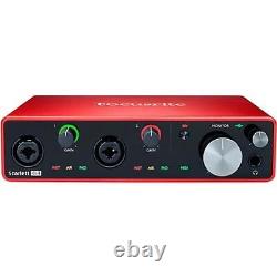 Focusrite Scarlett 4i4 4x4 USB Audio Interface (3rd Generation)- Full Warranty