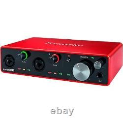 Focusrite Scarlett 4i4 4x4 USB Audio Interface (3rd Generation)- Full Warranty