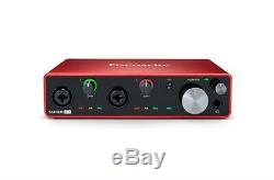 Focusrite Scarlett 4i4 USB Audio Interface, 3rd Gen