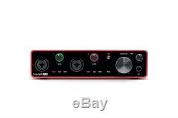 Focusrite Scarlett 4i4 USB Audio Interface, 3rd Gen