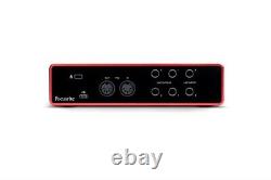 Focusrite Scarlett 4i4 USB Audio Interface, 3rd Gen