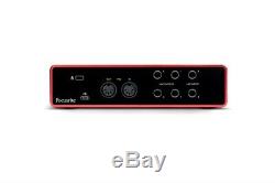 Focusrite Scarlett 4i4 USB Audio Interface, 3rd Gen