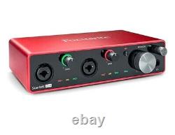 Focusrite Scarlett 4i4 USB Audio Interface, 3rd Gen