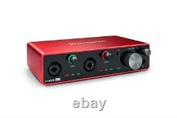 Focusrite Scarlett 4i4 USB Audio Interface, 3rd Gen