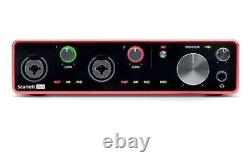 Focusrite Scarlett 4i4 USB Audio Interface, 3rd Gen